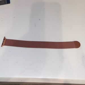 Rose Gold Stainless Steel Mesh 38-40mm Apple Watch Replacement Band